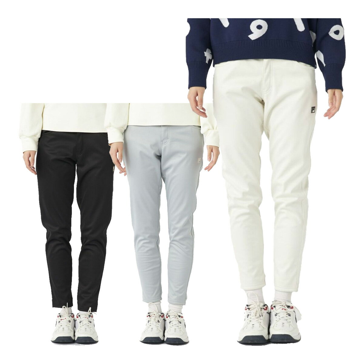 フィラゴルフロングパンツ透湿撥水ボ...