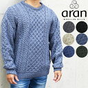 aran woollen mills アランウーレンミルズ クルーネック セーター ニット 全6色 A823 メリノウール 100 メンズ レディース ユニセック フィッシャーマンズセーター ARAN WOOLEN MILLS トラディショナル セーター