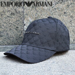 アルマーニ 帽子 メンズ EMPORIO ARMANI エンポリオアルマーニ ベースボールキャップ ブラック 627924 CC985 00020 アルマーニ 帽子