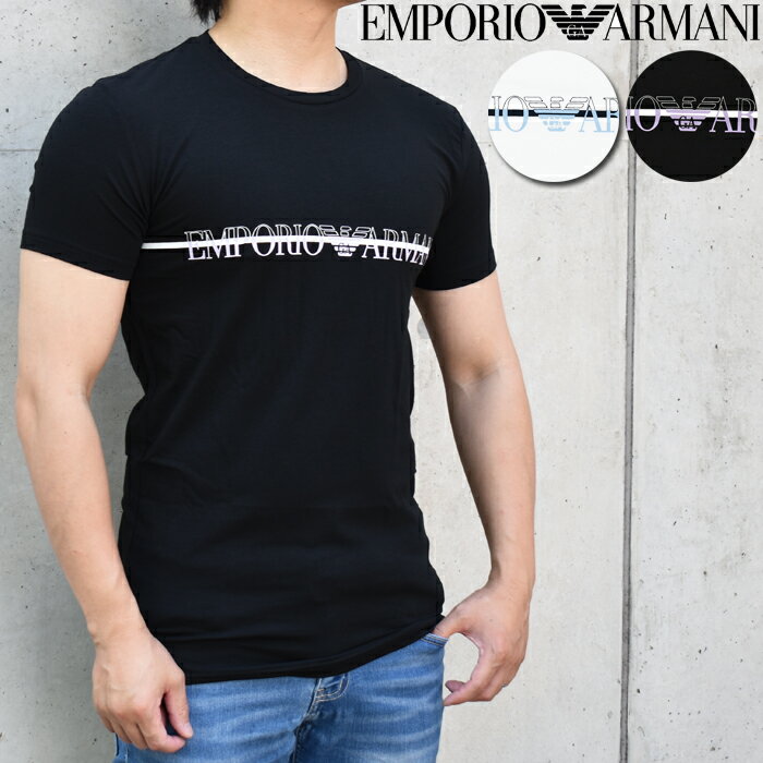 エンポリオ・アルマーニ EMPORIO ARMANI エンポリオ アルマーニ 半袖クルーネックTシャツ 全2色 111035 4R729 アルマーニ tシャツ エンポリオアルマーニ tシャツ ブランド tシャツ
