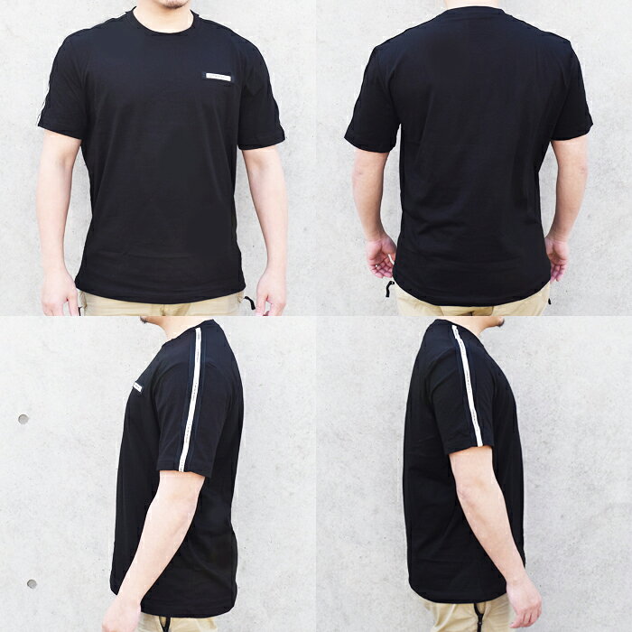 EMPORIO ARMANI エンポリオアルマーニ EA7 ロゴバンド 半袖クルーネックTシャツ 全...