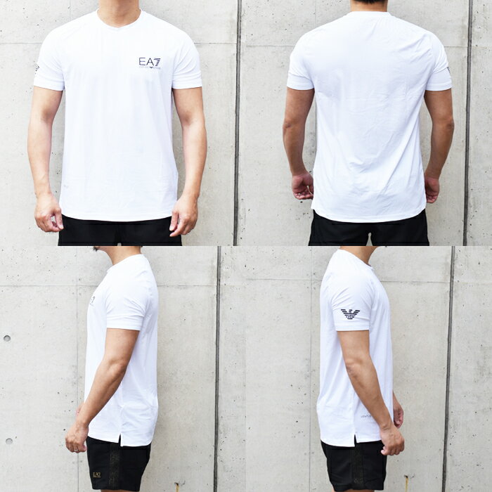 EMPORIO ARMANI エンポリオアルマーニ EA7 クルーネックTシャツ 全2色 8NPT22 PJEM...