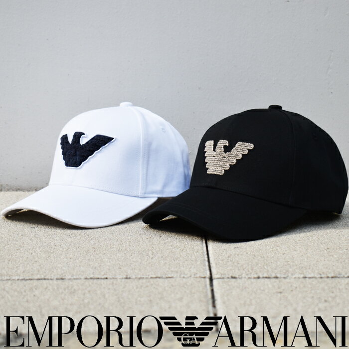 EMPORIO ARMANI エンポリオアルマーニ ベースボールキャップ 全2色 237194 3R496 アルマーニ 帽子