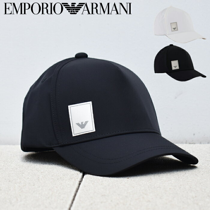 アルマーニ EMPORIO ARMANI エンポリオアルマーニ ベースボールキャップ 全2色 627864 3R851 アルマーニ 帽子 エンポリオアルマーニ キャップ