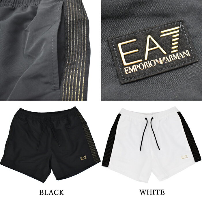 EMPORIO ARMANI エンポリオアルマーニ EA7 水着 スイムウェア サーフパンツ 全2色 7M000530 AF13241 海パン メンズ 海水パンツ サーフショーツ ショートパンツ ハーフパンツ 短パン 水陸両用 アルマーニ 水着 エアセッテ