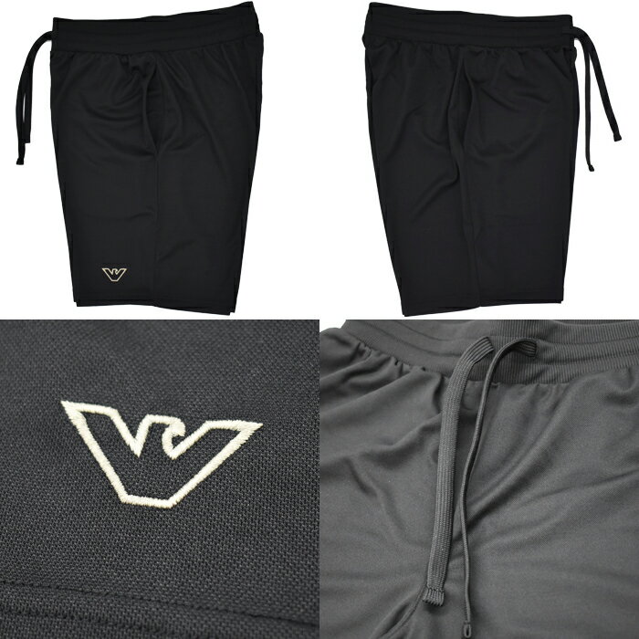 EMPORIO ARMANI エンポリオ アルマーニ ハーフパンツ ショートパンツ ブラック EM0...
