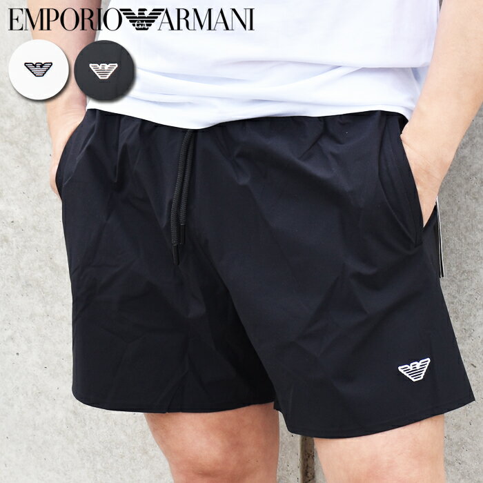 乐天商城 - EMPORIO ARMANI エンポリオアルマーニ 水着 スイムウェア サーフパンツ 全2色 EM000583 AF20424 海パン メンズ 海水パンツ サーフショーツ ショートパンツ ハーフパンツ 短パン 水陸両用 アルマーニ 水着