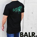 BALR. ボーラー クルーネックTシャツ JET BLACK/ブラック OLAF STRAIGHT SUCCESS T-SHIRT balr Tシャツ B1112.1169