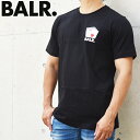 BALR. {[[ N[lbNTVc JET BLACK/ubN Ace Embro T Shirt balr TVc B1112.1089 {[[ tVc uh tVc