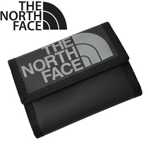 THE NORTH FACE ザノースフェイス 三つ折り財布 ブラック BASE CAMP WALLET NF0A52THJK3 ノースフェイス 財布 男女兼用