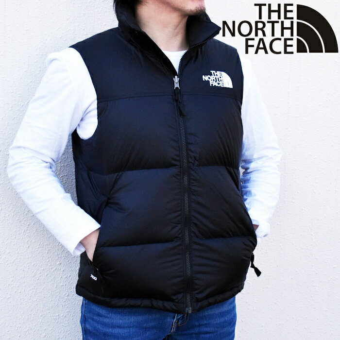 THE NORTH FACE ザ・ノースフェイス ダウンベスト ヌプシベスト TNF BLACK/ブラック Men’s 1996 Retro Nuptse Vest NF0A3JQQ ノースフェイス ダウン ヌプシジャケット us USAモデル north face ダウン メンズ レトロ ヌプシ アウター