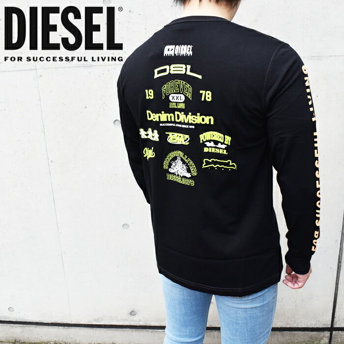 DIESEL ディーゼル ロングTシャツ ロ