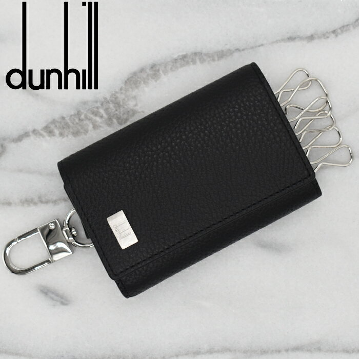 ダンヒル プレゼント メンズ Dunhill ダンヒル レザー6連キーケース AVORITIES アボリティーズ ブラック 19F2950AV001R ダンヒル キーケース 父の日ギフト アヴォリティーズ