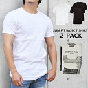 G-STAR RAW W[X^[E 2g N[lbN TVc S2F SLIM FIT BASIC T-SHIRT 2-PACK D07205 XtBbg W[X^[ tVc  Ci[ W[X^[E TVc 񖇑g A_[Vc