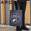 APC アーペーセー トートバッグ デニムトート デニムブルー M61441 TOTE GUITARE POIGNARD apc バッグ A.P.C.