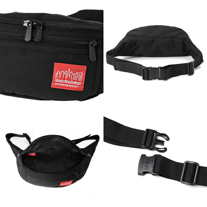 ManhattanPortage マンハッタンポーテージ ウエストバッグ ボディバッグ Alleycat Waist Bag 1101 全8色 ウエストポーチ ヒップバッグ アレーキャット ウエスト バッグ ワンショルダー