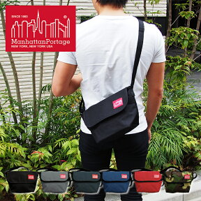 ManhattanPortage マンハッタンポーテージ 1603 Casual メッセンジャーバッグ ショルダーバッグ 全6色 NYLON MESSENGER BAG (XXS) メンズ レディース 斜めがけ 通勤 通学 送料無料