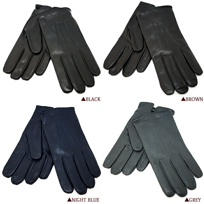 EMPORIO ARMANI エンポリオアルマーニ レザーグローブ 手袋 全4色 624139 8A203 アルマーニ 手袋 プレゼント 男性 ギフト