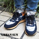 URBAN SUN アーバンサン メンズ スニーカー ANDRE アンドレ デニム×カモフラージュ アーバンサン スニーカー ANDRE529