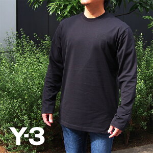Y-3 ワイスリー ロングTシャツ ロンT FN3361 M CL CHEST LOGO LS T BLACK/ブラック レギュラーフィット adidas Yohji Yamamoto アディダス y3 ロンT 長袖Tシャツ y-3 tシャツ