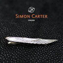 サイモンカーター ネクタイピン SIMON CARTER サイモンカーター タイバー ネクタイピン WINGED TIE SLIDE タイクリップ サイモンカーター カフス 翼　羽