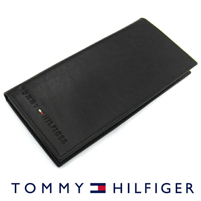 TOMMY HILFIGER トミーヒルフィガー 31TL19X006 長財布 小銭入れ付き ブラック トミーヒルフィガー 財布