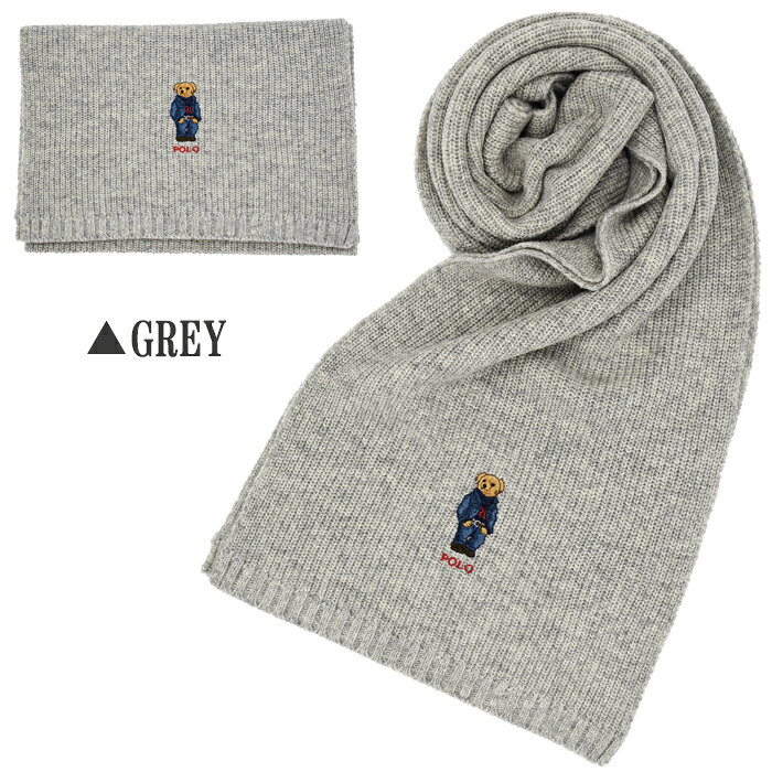 POLO RALPH LAUREN ポロ ラルフローレン ポロベア ニットマフラー PC1464 全3色 ラ...