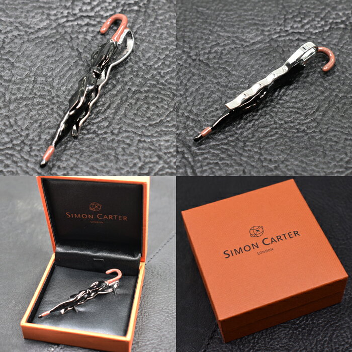 SIMON CARTER サイモンカーター タイバー ネクタイピン UMBRELLA TIE SLIDE タイク...