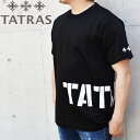 TATRAS タトラス 半袖クルーネックTシャツ ブラック PHIENO フィエノ MTAT24S8259-M タトラス メンズ ブランド tシャツ