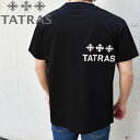 TATRAS タトラス ロゴ刺繍 半袖クルーネックTシャツ 全2色 NUNKI MTAT24S8193-M ヌンキ タトラス メンズ オーバーサイズ ブランド tシャツ