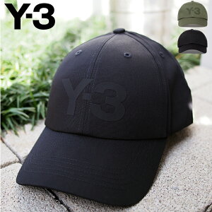 Y-3 ワイスリー ロゴ ベースボールキャップ 全2色 LOGO CAP HA6530 HA6531 adidas Yohji Yamamoto アディダス y3 キャップ y3 帽子