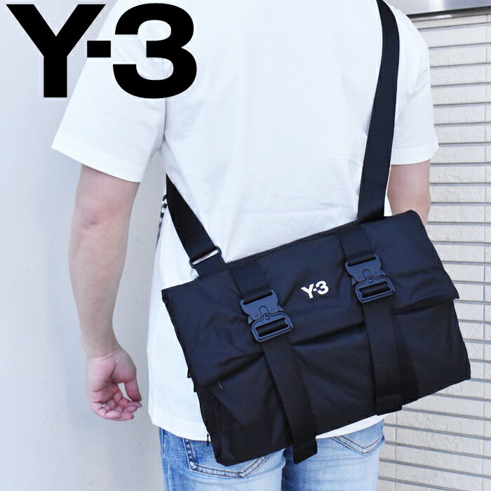 アディダス Y-3 ワイスリー 2Wayクロスボディーバック ショルダーバッグ BLACK/ブラック IR5775 Y-3 CONVERTIBLE CROSSBODY BAG adidas Yohji Yamamoto アディダス y3 バッグ y-3 トートーバッグ