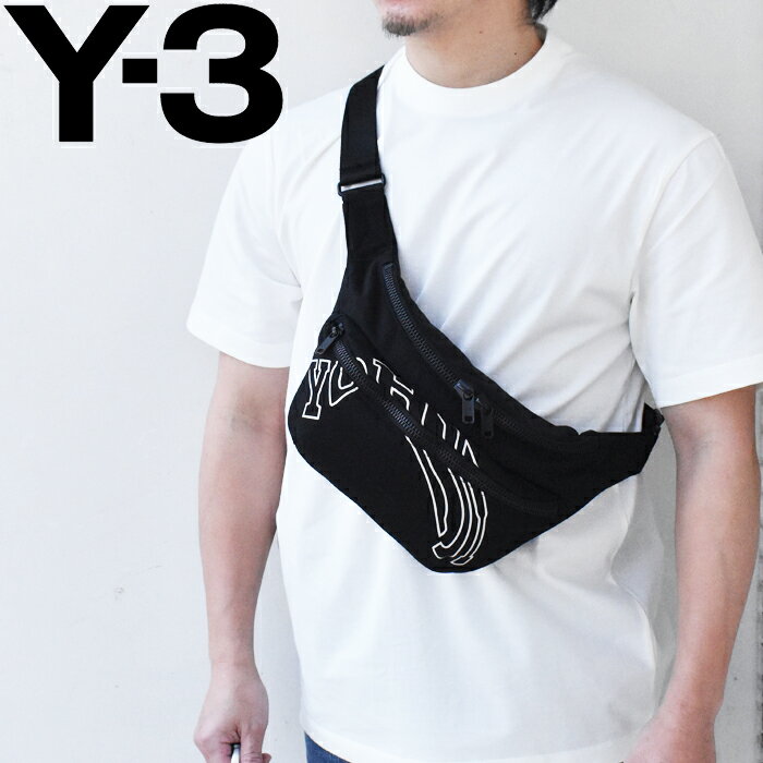 Y-3 ワイスリー ボディバッグ ウエストバッグ ブラック IN2395 Y-3 MORPHED CROSSBODY BAG adidas Yohji Yamamoto アディダス y−3 バッ..