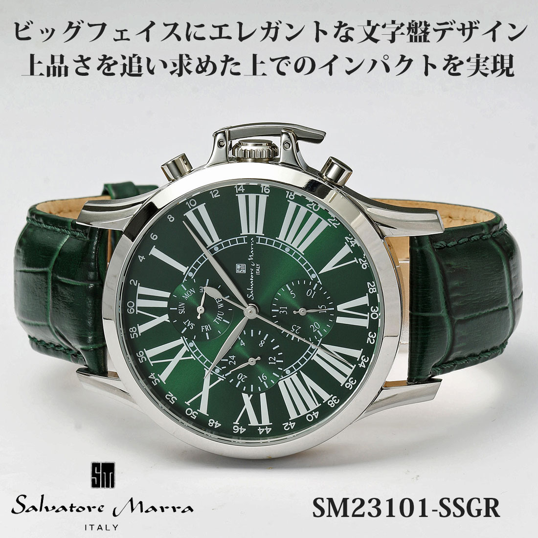 腕時計メンズ 【Salvatore Marra...の紹介画像2