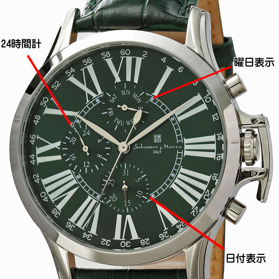 腕時計メンズ 【Salvatore Marra...の紹介画像3