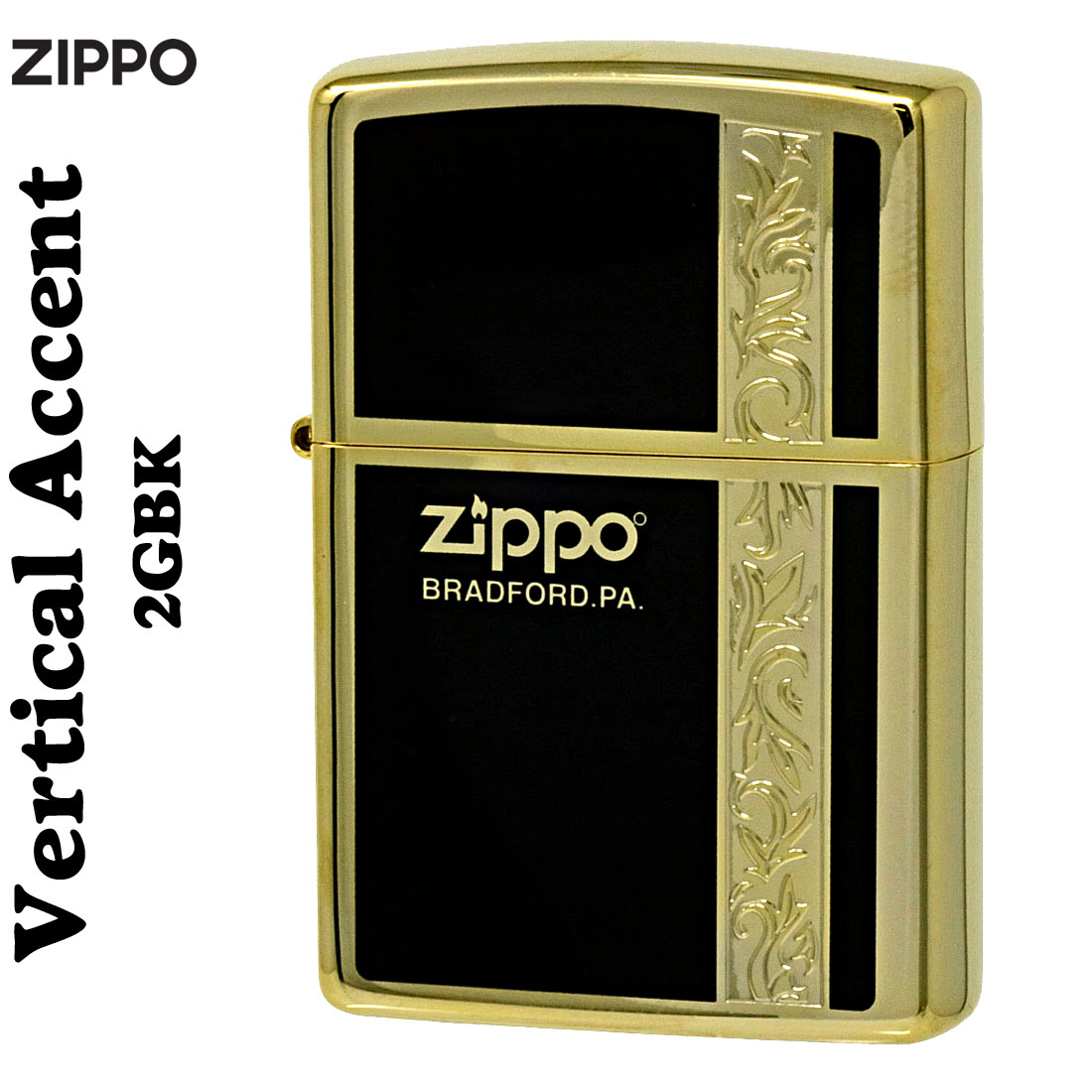 zippo (ジッポーライター) Vertical Accent