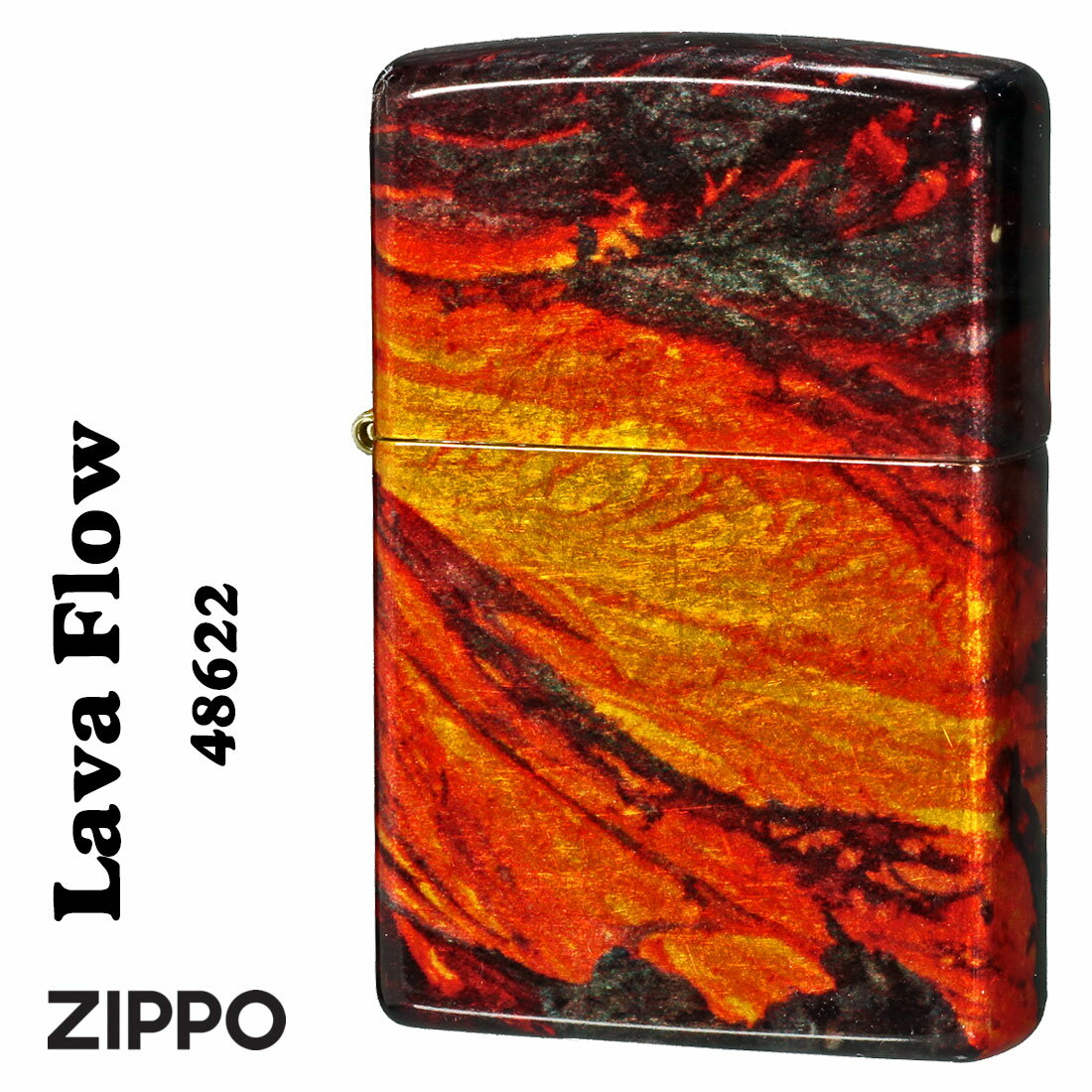 クリスマス zippo(ジッポーライター)Lava Flowデザイン 溶岩流 2023モデル #48622 メンズ レディース おしゃれ カッコイイ レギュラー...