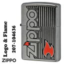 zippo(ジッポーライター) Logo and Flame 