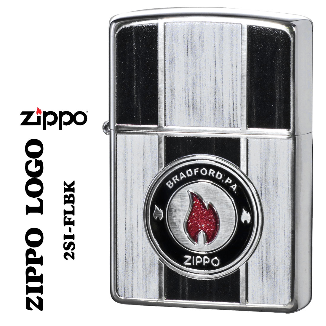 クリスマス (在庫限りで終了) zippo (ジッポーライター)両面加工 ZIPPO LOGO ジッポーロゴ 銀メッキいぶし エッチング 木目調プリント ブラッ...