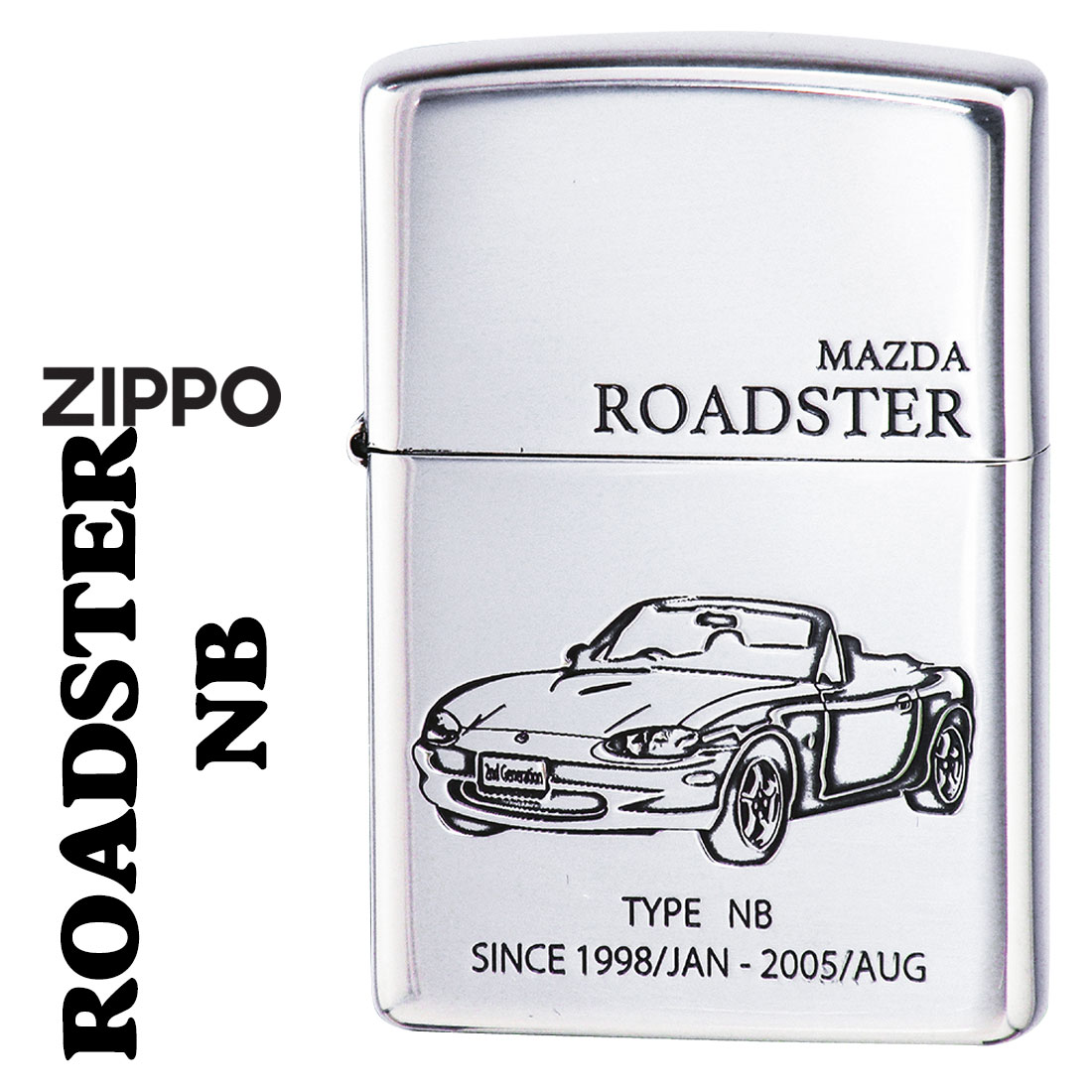 zippo (���åݡ��饤����)MAZDA���꡼�� �ޥĥ� ROADSTER NB �����ɥ����� �䥤�֥� ���å��� MAZDA��ǧ ROADSTER-NB ...