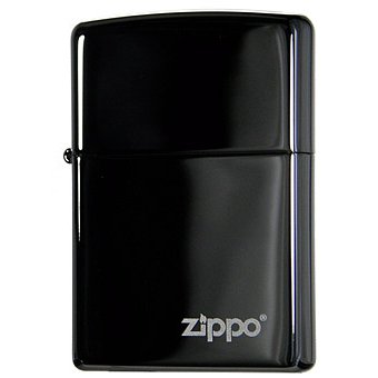 zippo ライター ジッポ ZIPPO ブラックアイスジッポー ZIPPOロゴ入り 150ZL ZIPPO ライタ− ジッポーライター lighter ジッポー ネコポス対応