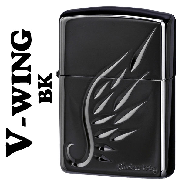 ジッポ zippo ライター ジッポーレジェンド オブ アーマー ブラック V-WING Vウイング ZIPPO ジッポーライター ジッ…