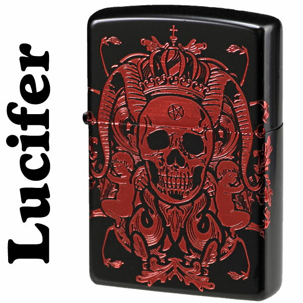 zippo(ジッポーライター)ルシファー 堕天使 Lucifer BM＆IonRD 三面連続加工/Zippoケース刻印不可商品