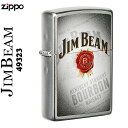 zippo(ジッポーライター) Jim Beam ジムビーム 49323ストリートクロム【ネコポス可】送料無料