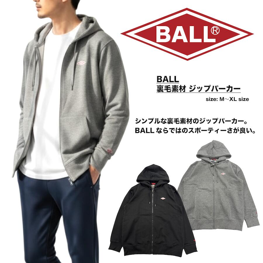 楽天市場】BALL（パーカー｜トップス）：メンズファッションの通販