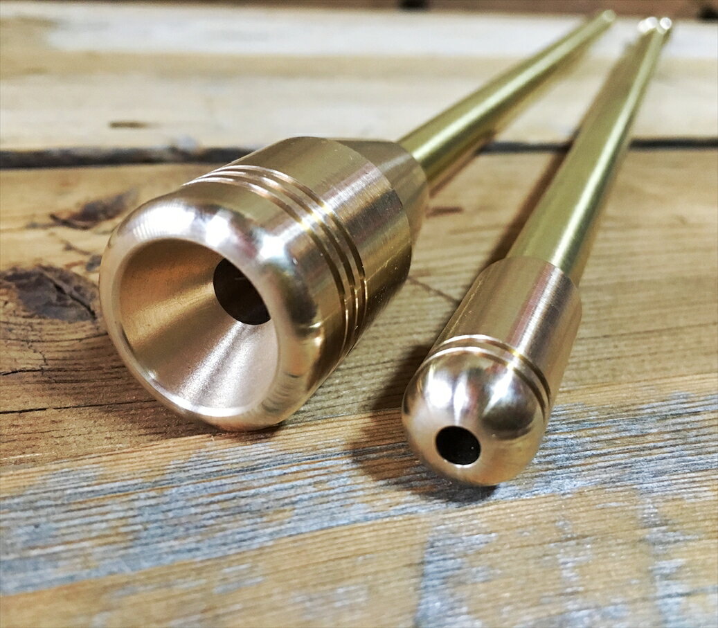 真鍮製火吹き棒「野良ブラスター」 2本継60cm 野良オリジナルファイアブラスター 焚き火の火熾しに キャンプ・アウトドア通販格安セール情報 楽天 通販