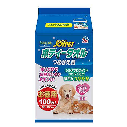 JOYPET(ジョイペット) JOYPET ボディータオルペット用 つめかえ用 100枚 犬 100枚入...
