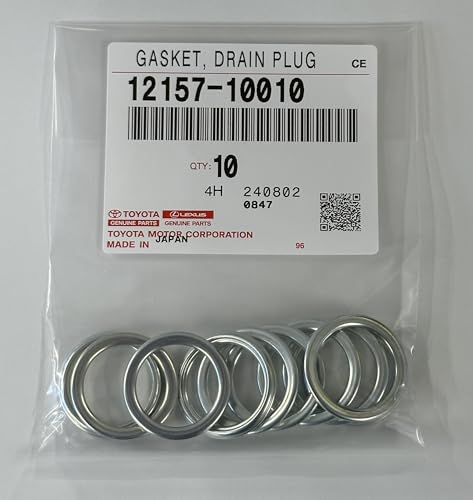 TOYOTA (トヨタ) 純正部品 ドレンプラグガスケット 品番12157-10010 10個セット