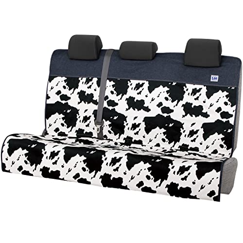 ボンフォーム(BONFORM) シートカバー Leeホルスタイン ラゲージ 後席兼用 125x160cm ホワイト 4102-04WH