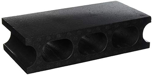 光洋産業 スチロールブロック ブラック W390×H100×D190